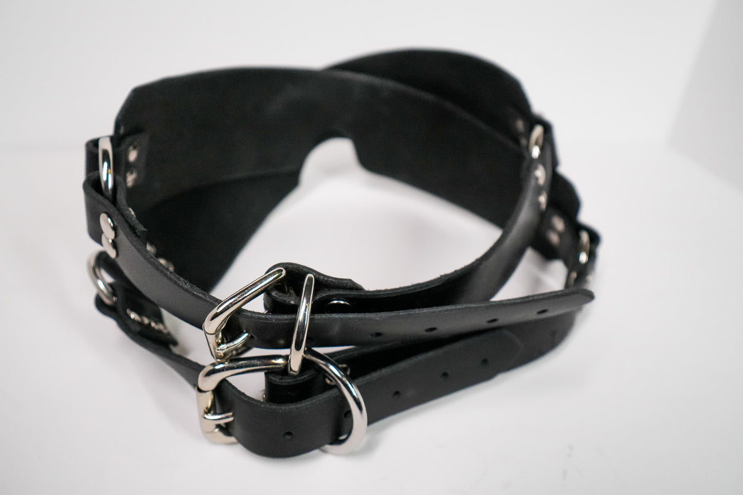 015___ "The Blindfold" (double crossover blindfold)